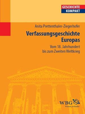 cover image of Verfassungsgeschichte Europas